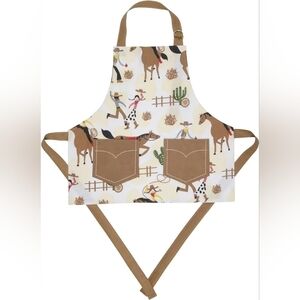 NOW DESIGNS ROOTIN TOOTIN AT THE RANCH Child’s Laminated Apron